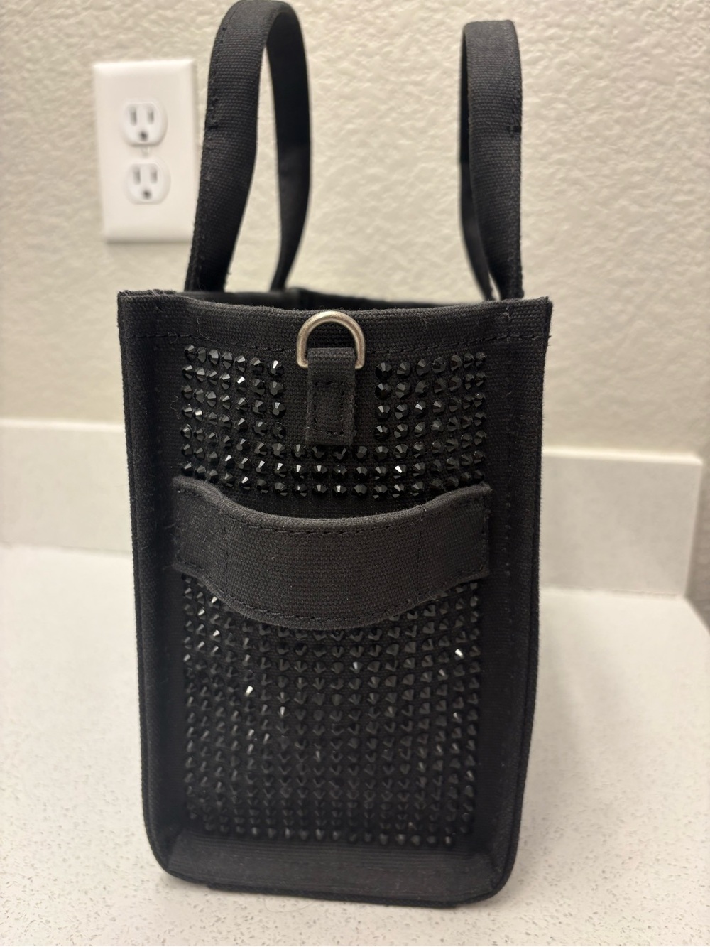 Marc Jacobs Black Rhinestone Tote - Picture 3 of 7